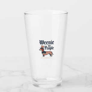 Weenie the People Patriotic Dachshund T-Shirt_1 Glass