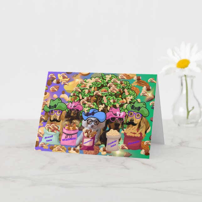 Weenies Are Nuts Card (Small Plant)