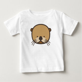 WeeOnez Otter Baby Fine Jersey T-Shirt