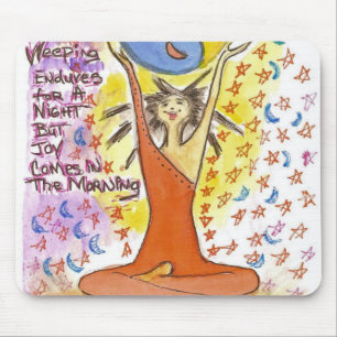Weeping Endures for a Night Mouse Pad