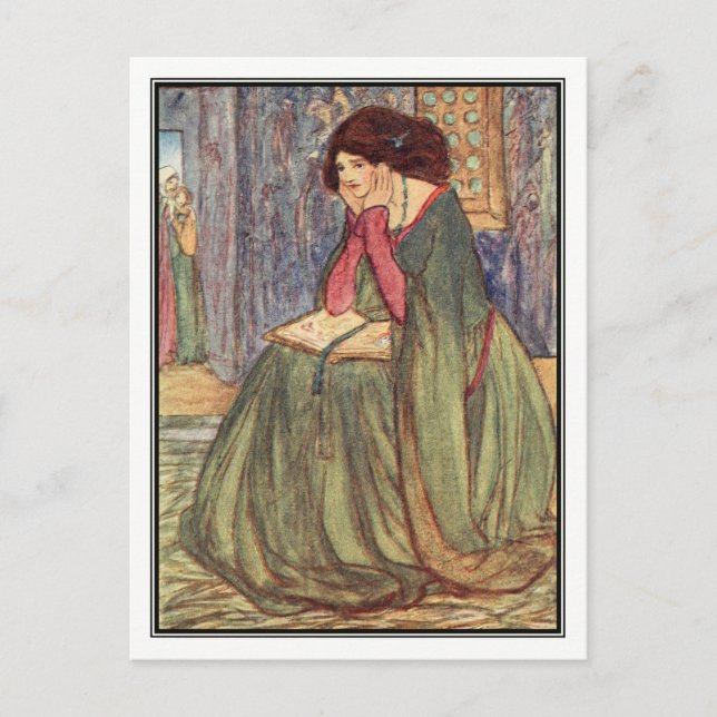 Weeping Princess by Florence Harrison Postcard (Front)