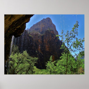 Weeping Rock Poster
