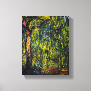 Weeping Willow by Claude Monet Canvas Print