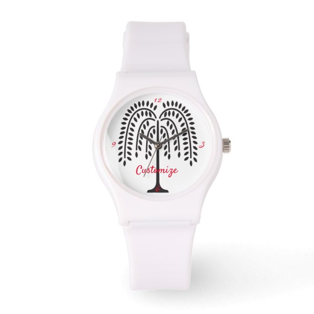 Weeping Willow Silhouette Thunder_Cove Watch (Front)