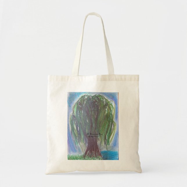 weeping willow tote bag (Front)