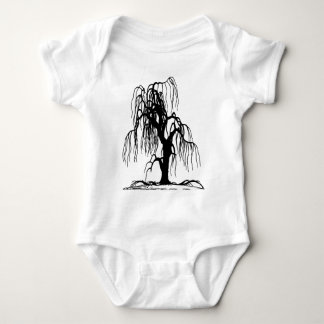 Weeping Willow Tree Baby Bodysuit