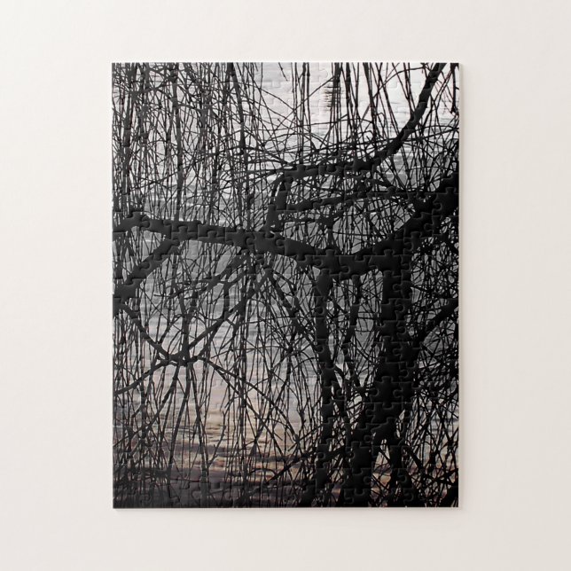WEEPING WILLOW TREE JIGSAW PUZZLE (Vertical)
