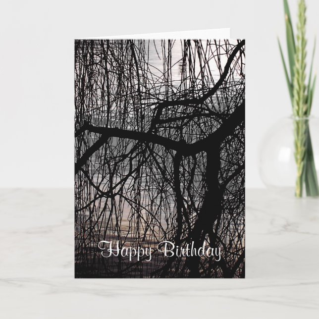 WEEPING WILLOW TREES CARD (Front)