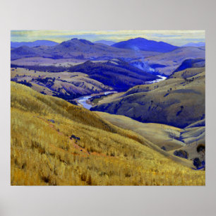 Weetangera Canberra Australia Elioth Gruner1937 Poster