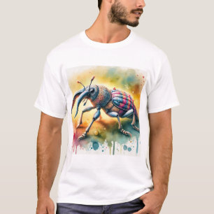 Weevil Harmony 010924AREF132 - Watercolor T-Shirt