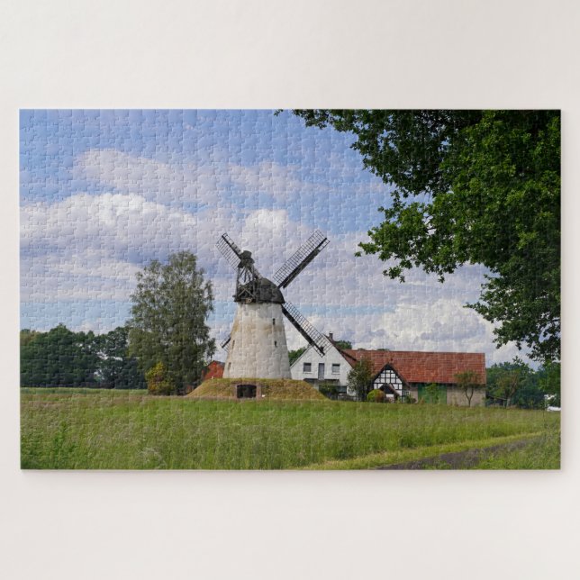 Wegholmer Mühle in Petershagen-Friedewalde Jigsaw Puzzle (Horizontal)