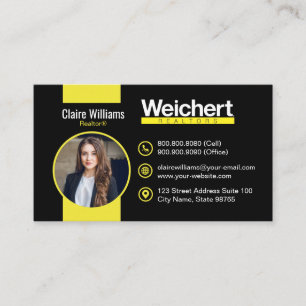 Weichert Realtors Awesome Business Card