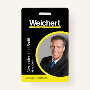 Weichert Realtors ID Card Badge ID Badge