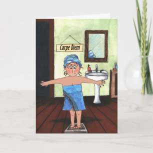 weigh loss tcard card