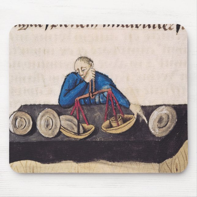 Weighing Bars of Camphor Mouse Pad (Front)