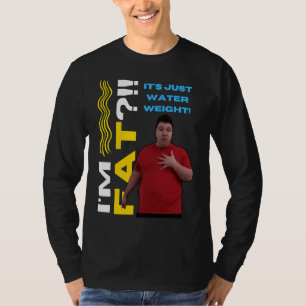 Weight Diet Water Fat Nikocado Avocado Meme Fast F T-Shirt