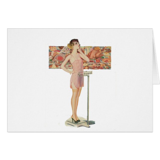 Weight In Vintage Illustration (Front Horizontal)