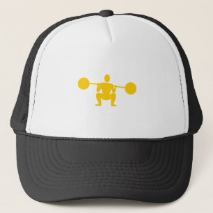 Weight Lifter 01 - Amber Trucker Hat
