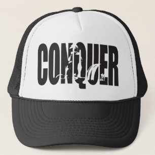 Weight Lifting Motivation - CONQUER Trucker Hat