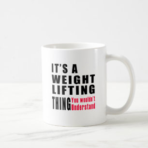 Weight Lifting Thing Designs Coffee Mug