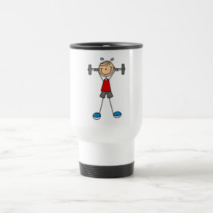 Weight Lifting Tshirts and Gifts Travel Mug
