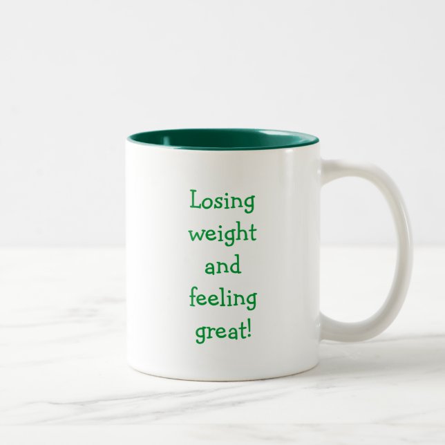 Weight Loss Affirmations Mug (Right)