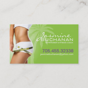 Weight Loss Business Card Template