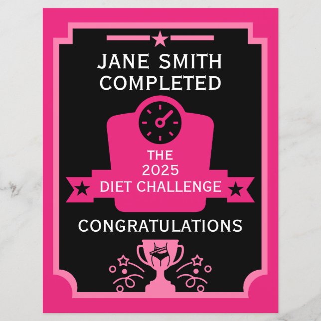 Weight Loss Congratulation (Front)