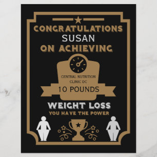 Weight Loss Congratulation
