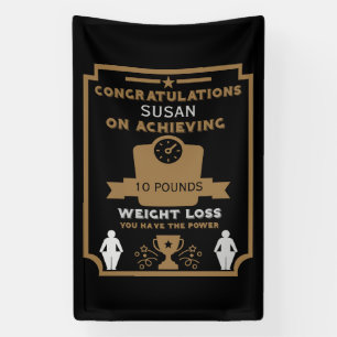 Weight Loss Congratulation Banner