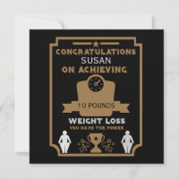 Weight Loss Congratulation