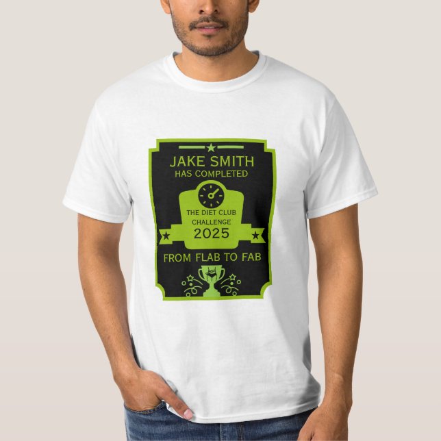 Weight Loss Congratulation T-Shirt (Front)