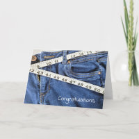 Weight Loss Congratulations Jeans 
