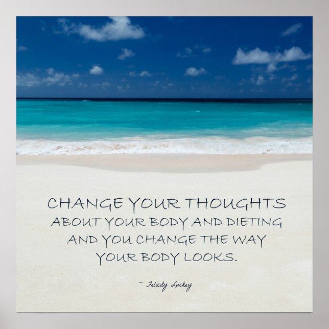 Weight Loss Motivation: Beach Ready 20 Poster (Front)
