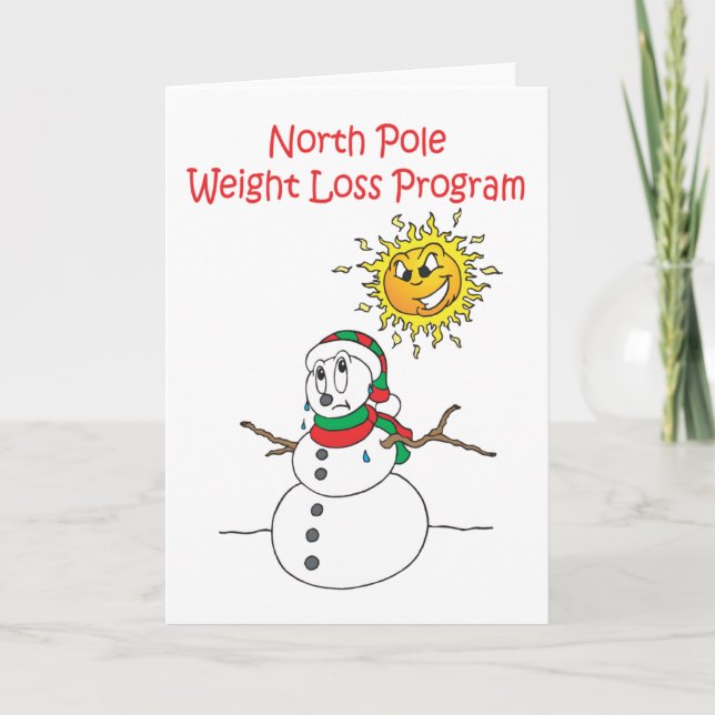 weight loss program card (Front)