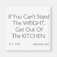 weight loss refrigerator magnet