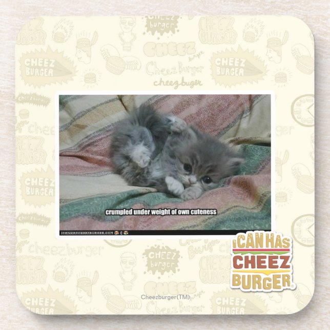 Weight of own cuteness coaster (Front)