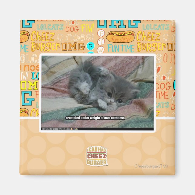 Weight of own cuteness magnet (Front)