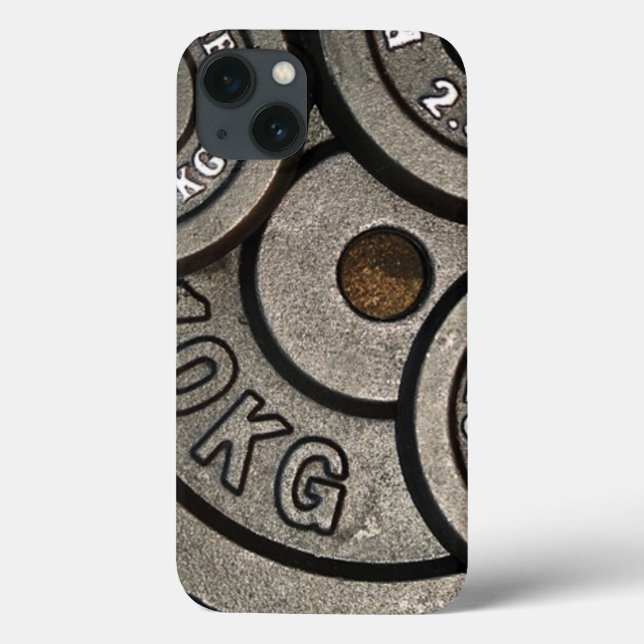 Weight Plate Phone Case (Back)