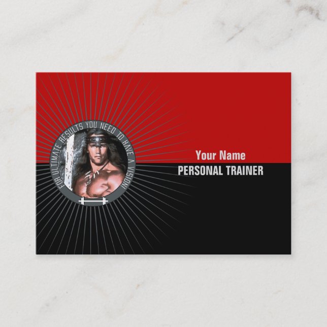 Weight Training II - Business, Schedule Card (Front)