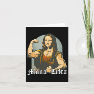 Weight Training Parody Fitness Bodybuilding Art Mo Card