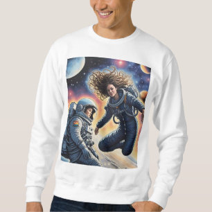 Weightless Wonder – Astronaut in Zero Gravity T-Sh Sweatshirt