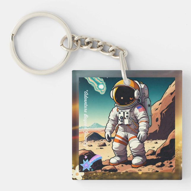 "Weightless Wonders" Key Ring (Front)