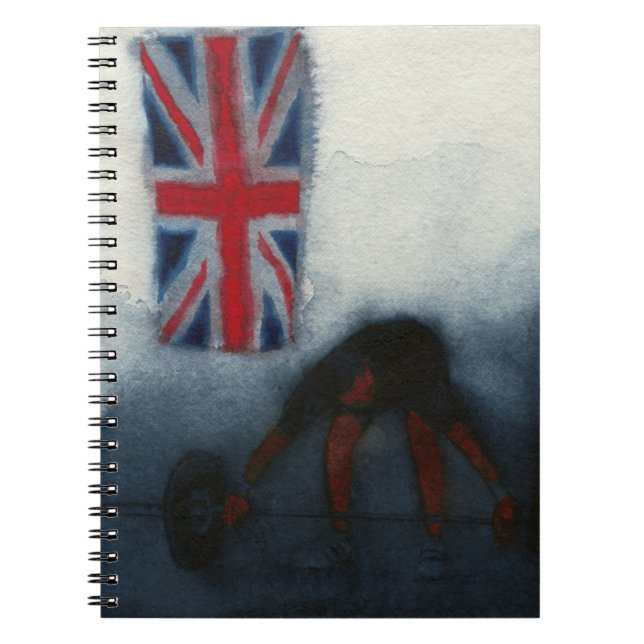 Weightlifter 2010 spiral notebook (Front)