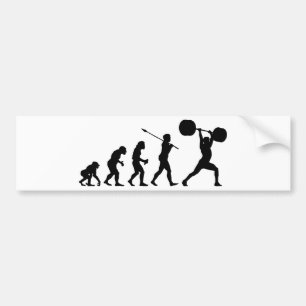 Weightlifter Bumper Sticker