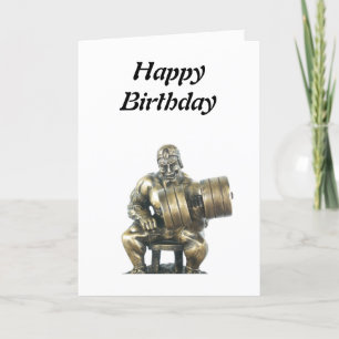 Weightlifter Card