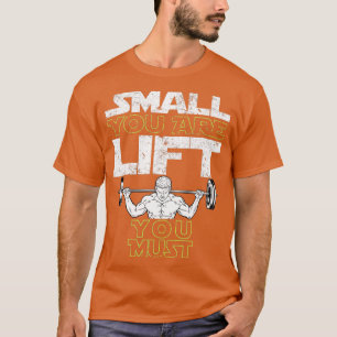 Weightlifter Gym Slogan Bench Press Anabolica esto T-Shirt