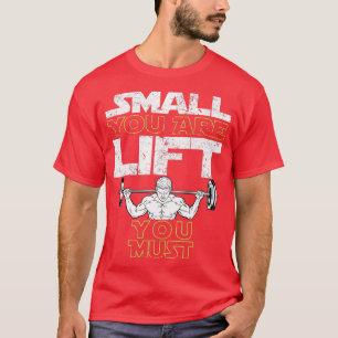 Weightlifter Gym Slogan Bench Press Anabolica esto T-Shirt