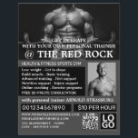 Weightlifter, Personal trainer, Gym Advertising Flyer<br><div class="desc">Weightlifter,  Personal trainer,  Gym Advertising Flyers By The Business Card Store.</div>