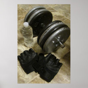 Weightlifting and Exercise Gym Poster